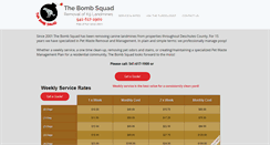 Desktop Screenshot of k9bomb.com